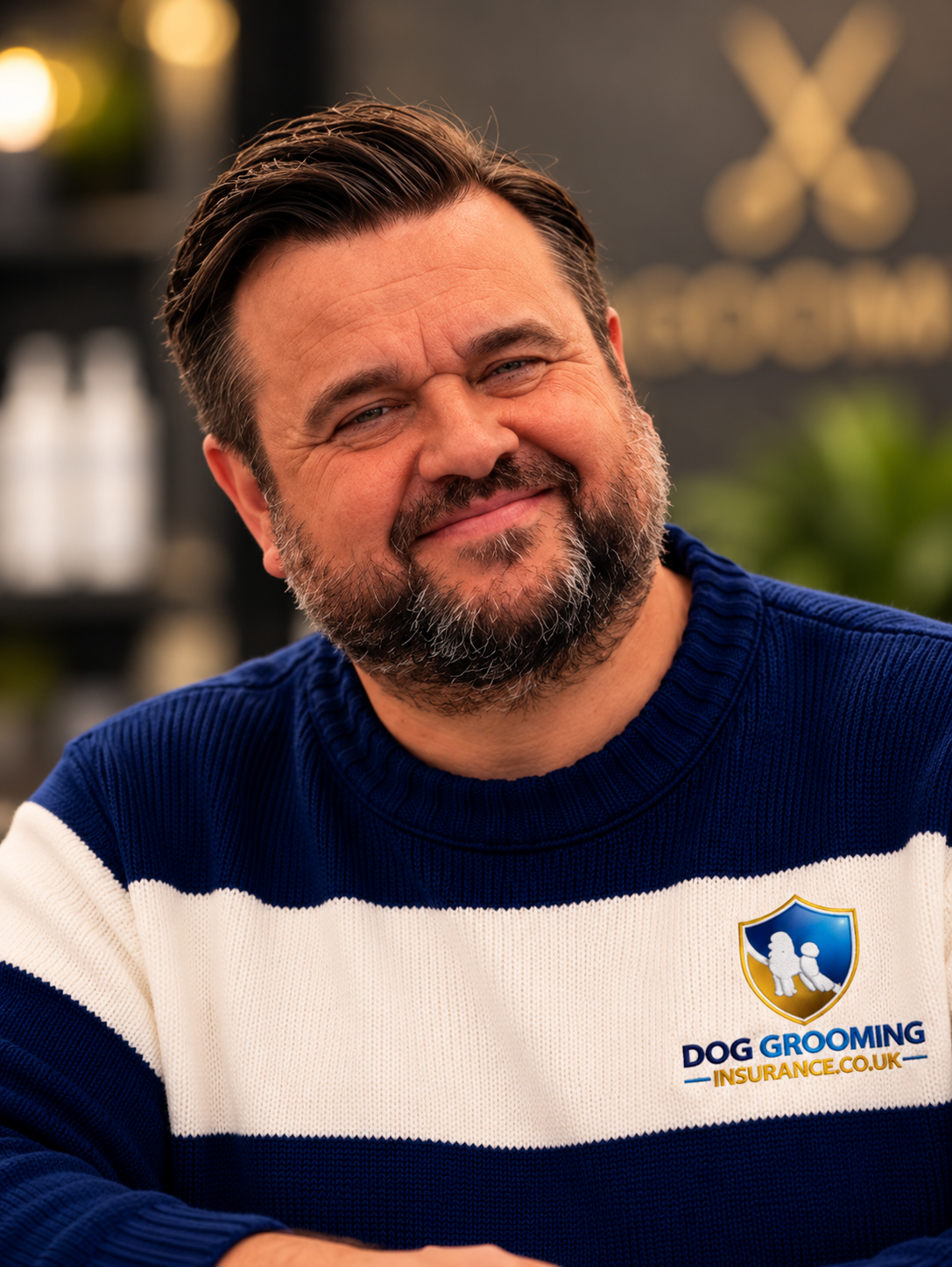 Colin Taylor, award-winning dog groomer